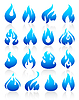 ID 3822308 | Fire flames blau, icons | Stock Vektorgrafik ID 3822308 | Fire flames blau, icons | Stock Vektorgrafik | CLIPARTO