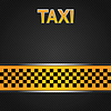 Vector clipart: Taxi cab background