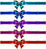ID 4054728 | Holiday bows with gold border and ribbons | Klipart wektorowy ID 4054728 | Holiday bows with gold border and ribbons | Klipart wektorowy | KLIPARTO