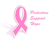 Vector clipart: breast cancer pink ribbon awareness