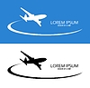 Vector clipart: Air flight