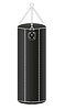 Vector clipart: punching bag for boxing