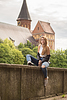 Happy woman smiling | Stock Foto