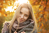 Woman in autumn | Stock Foto