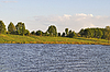 Flussufer in Abend | Stock Foto