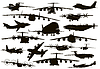 Vector clipart: Transport aviation