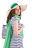 Mujer joven en concepto de verano | Foto de stock