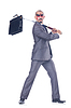 Businessman with sword | Stock Foto