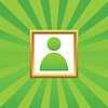 Vector clipart: User picture icon