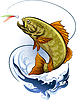 Vector clipart: Fishing