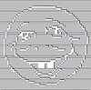 Vector clipart: Smoling mosaic face