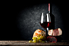 Meat and wine | Stock Foto
