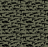 Vector clipart: Weapon vector seamless background