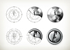 Vector clipart: Keyhole drawing