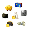 Vector clipart: Money Icon Set