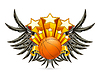 Vector clipart: Basketball Emblem