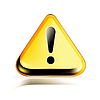 Vector clipart: Exclamation mark, icon