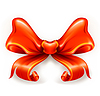 Vector clipart: Red Bow