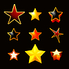 ID 3773560 | Stars set on black, | Stock Vector Graphics ID 3773560 | Stars set on black, | Stock Vector Graphics | CLIPARTO