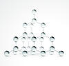 Vector clipart: Crystal structure,