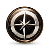 Vector clipart: Compass, 10eps