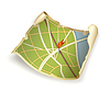 Vector clipart: Map Old, 10eps