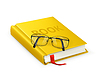 Vector clipart: Book and glasses