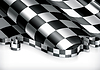 Vector clipart: Checkered Background