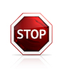 Vector clipart: Stop sign