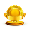 Vector clipart: Gold award