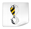 Vector clipart: Lifting hook drawing