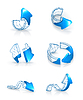 Vector clipart: Arrows set, drawing