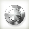 Vector clipart: Metal button