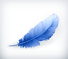 Vector clipart: Feather