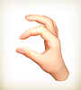 Vector clipart: Hand