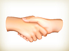 Vector clipart: Handshake