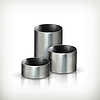 Vector clipart: Steel pipes