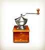 Vector clipart: Coffee grinder
