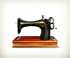 Vector clipart: Sewing machine