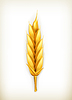 Vector clipart: Wheat, icon
