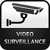 Vector clipart: CCTV symbol, video surveillance, sign security
