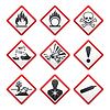 Vector clipart: New safety symbols