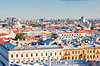 Vista superior de la ciudad europea | Foto de stock