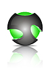 Vector clipart: Abstract 3d sphere logos