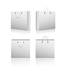 Vector clipart: Paper shopping bags