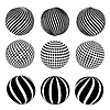 Vector clipart: Abstract dotted sphere