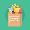 ID 6064526 | Grocery Shopping Concept Banner | Stock Vector Graphics ID 6064526 | Grocery Shopping Concept Banner | Stock Vector Graphics | CLIPARTO