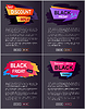 Vector clipart: Best Discount -30 Off Set
