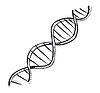 Vector clipart: DNA Code Structure Icon
