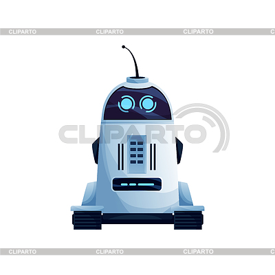 Máquina de inteligencia artificial de inteligencia artificial de robot más limpio | Ilustración vectorial de stock |ID 7235993